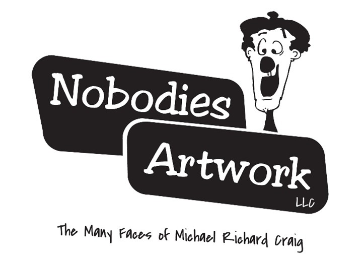 Nobodies Artwork Logo B&W